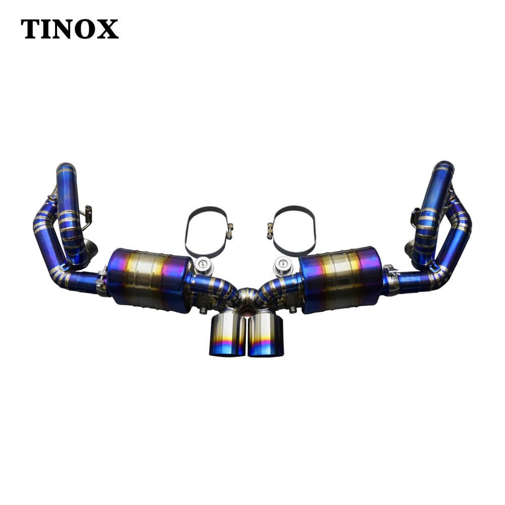 TINOX Porsche 991.1 GT3 Valvetronic Sport Cat-Back Exhaust System