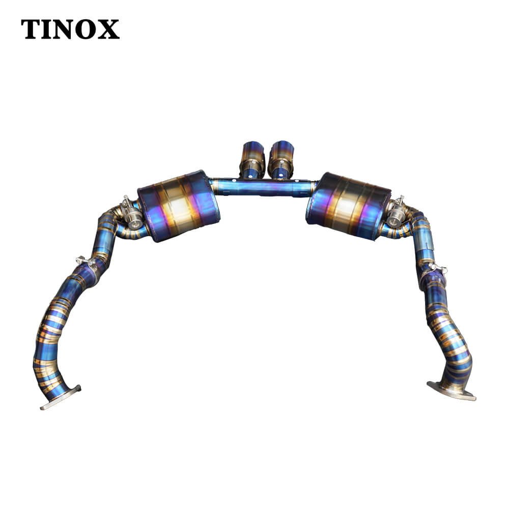 TINOX Porsche 981 Cayman / Boxster Valvetronic Sport Cat-Back Exhaust System