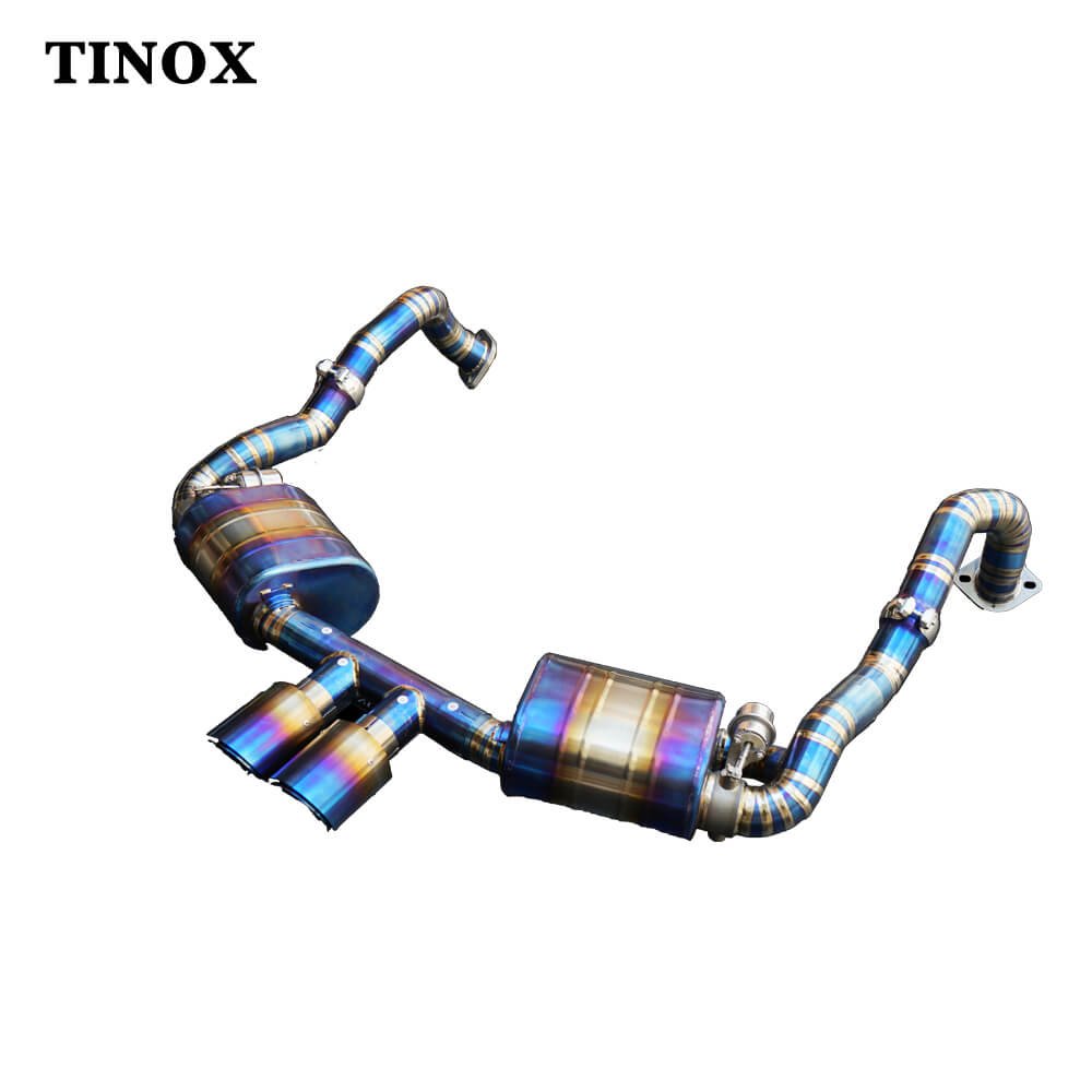 TINOX Porsche 981 Cayman / Boxster Valvetronic Sport Cat-Back Exhaust System