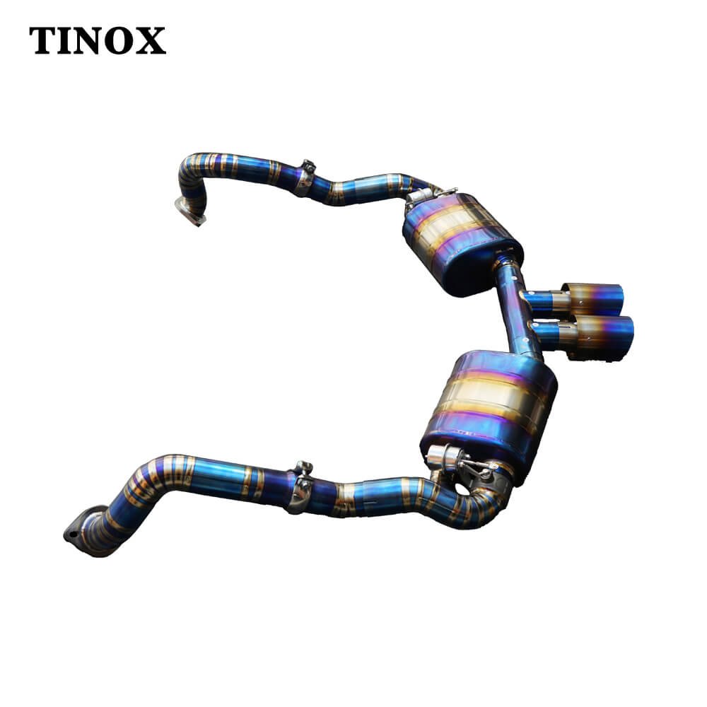 TINOX Porsche 981 Cayman / Boxster Valvetronic Sport Cat-Back Exhaust System