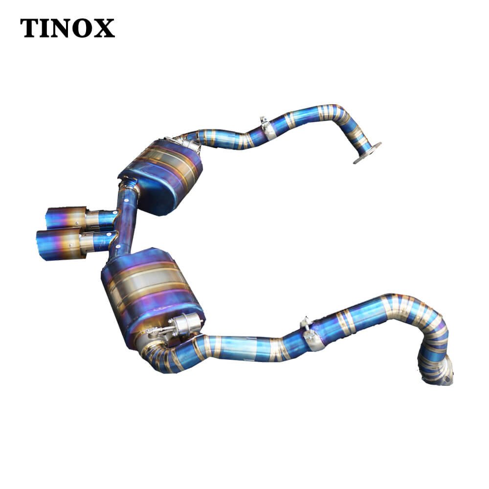 TINOX Porsche 981 Cayman / Boxster Valvetronic Sport Cat-Back Exhaust System