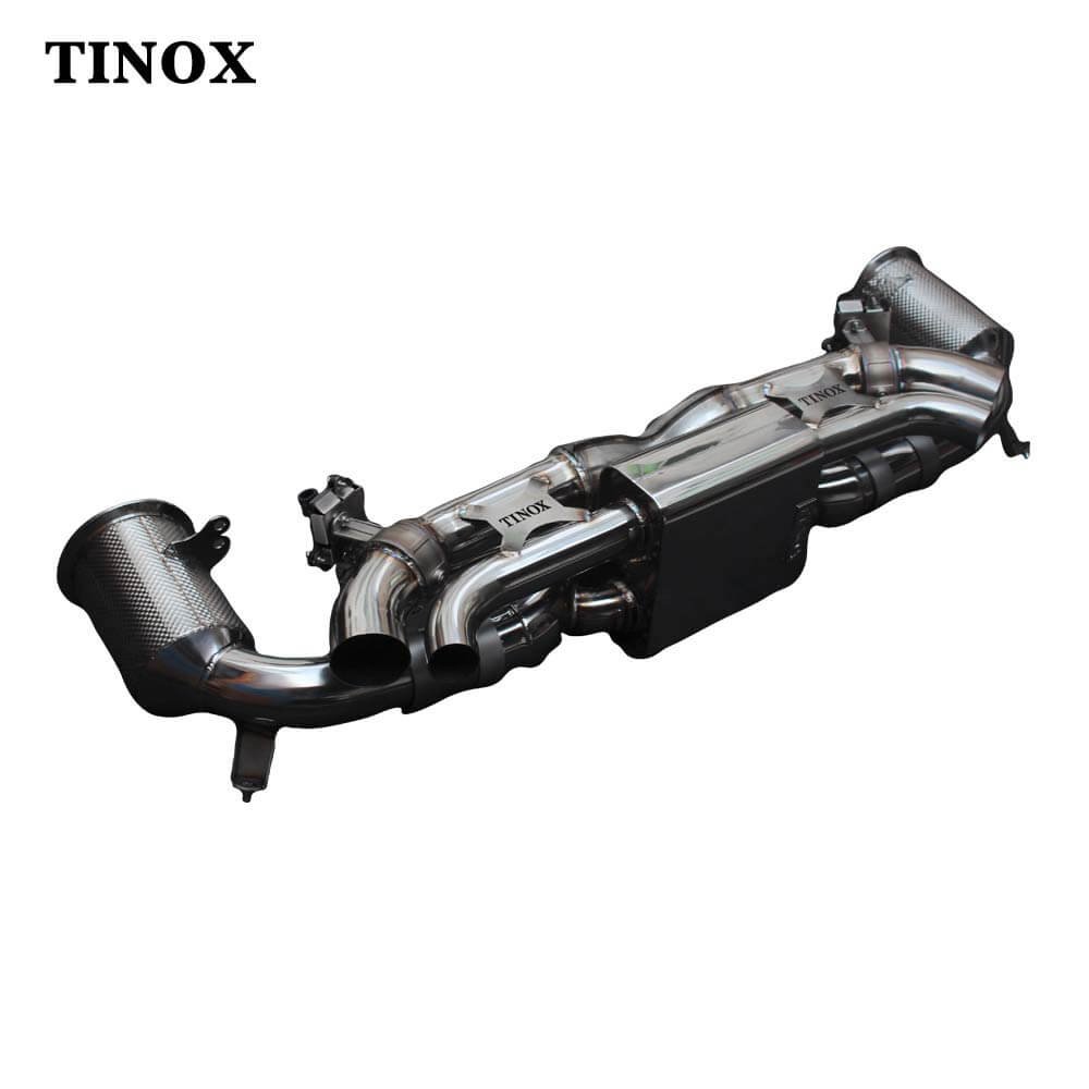 TINOX Porsche 992 Valvetronic Sport Cat-Back Exhaust System